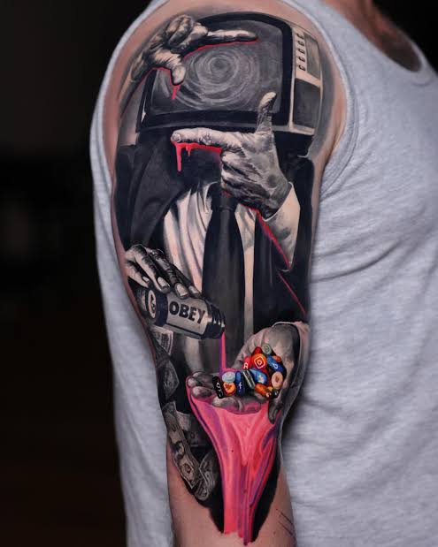 Tattoo by Ali Nuru Moon